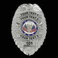 Customizable Badge MA12